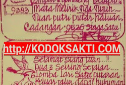 Pue Baraka Kodok Sakti Kode Syair