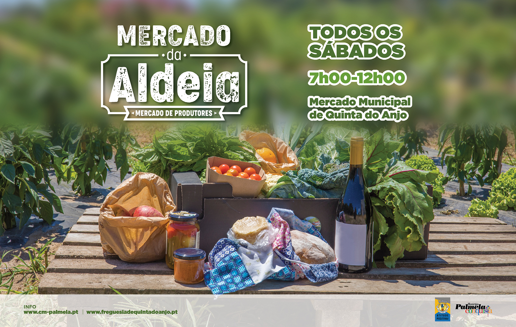 MERCADO DA ALDEIA NA QUINTA DO ANJO!