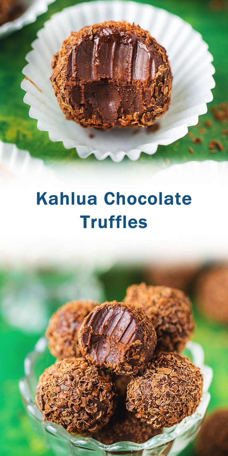 Kahlua Chocolate Truffles