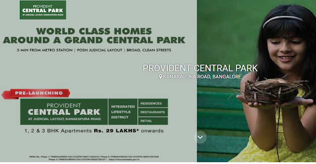 Think Bigger, Decide Wisely, Invest in Provident Central Park Bangalore