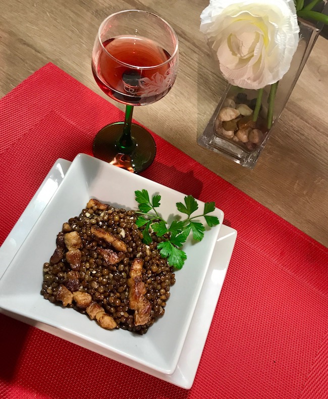 Salade de lentilles du Puy - Cuisiner sans gluten et sans lactose Salade de lentilles du Puy - Cuisiner sans gluten et sans lactose