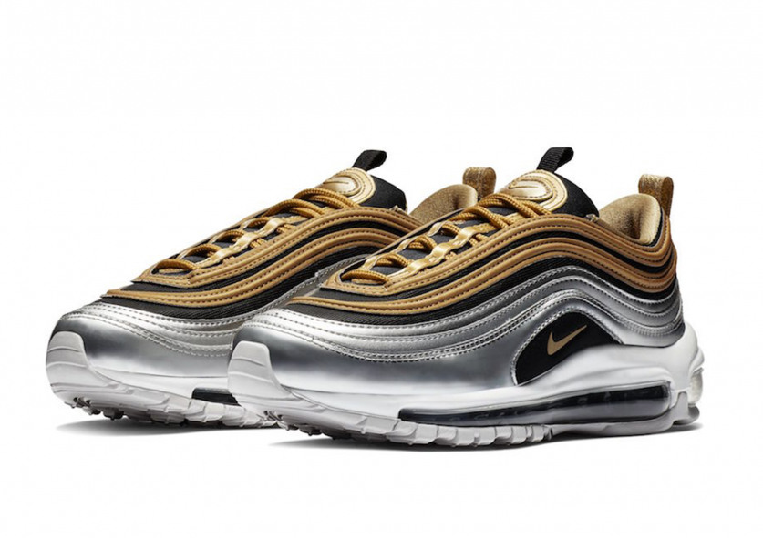 air max 97 gold and silver