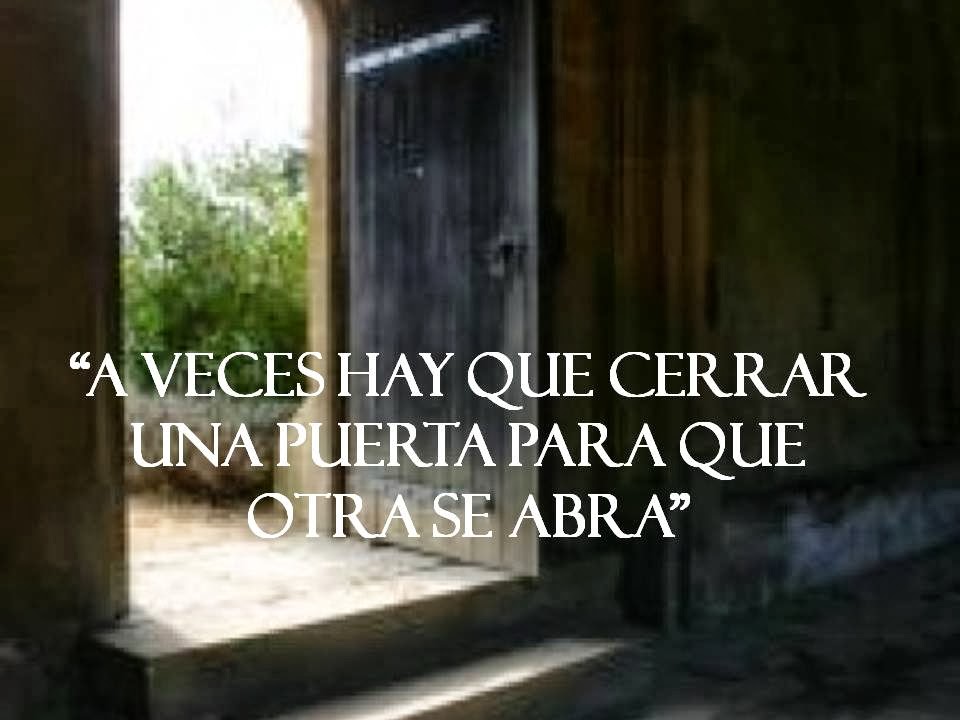 Blog de Magnolia Valette: LIMPIANDO ESPACIOS,CERRANDO PUERTAS