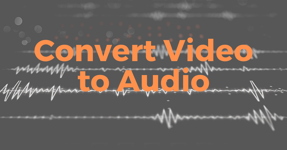 Free Technology for Teachers Three Ways to Convert Video into Audio