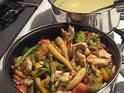 Receta del platillo Familia feliz (Comida China) 