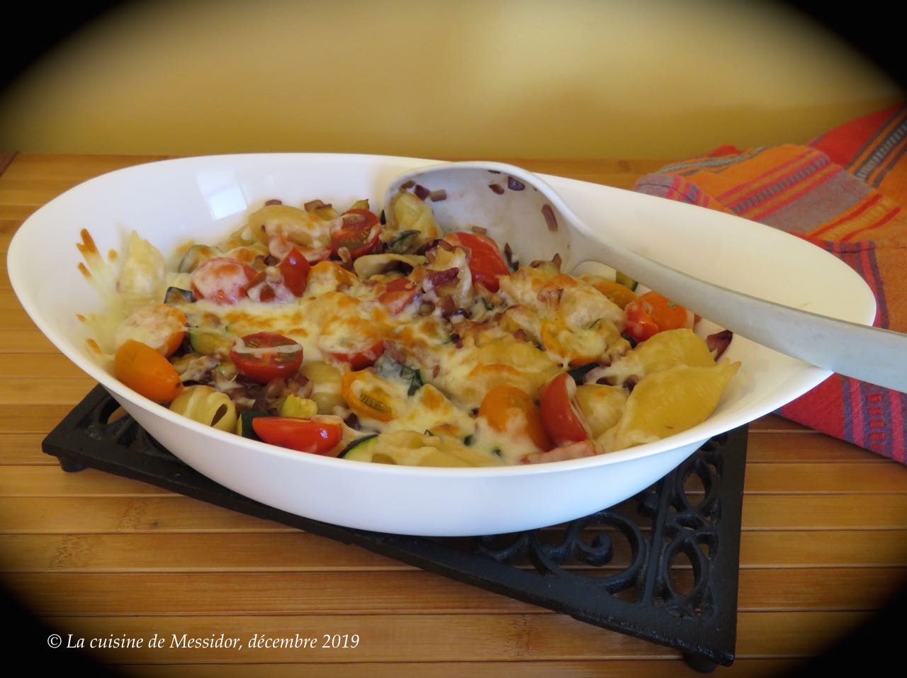 La Cuisine De Messidor Gratin De Pates Minute Facon Grecque