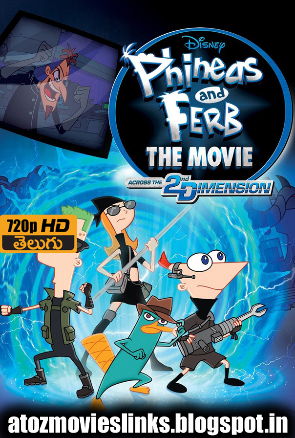 Phineas And Ferb The Movie Across The 2nd Dimension (2011) 720p Telugu