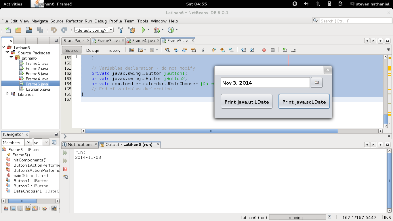 BPP Programming Konversi java.util.Date Ke java.sql.Date