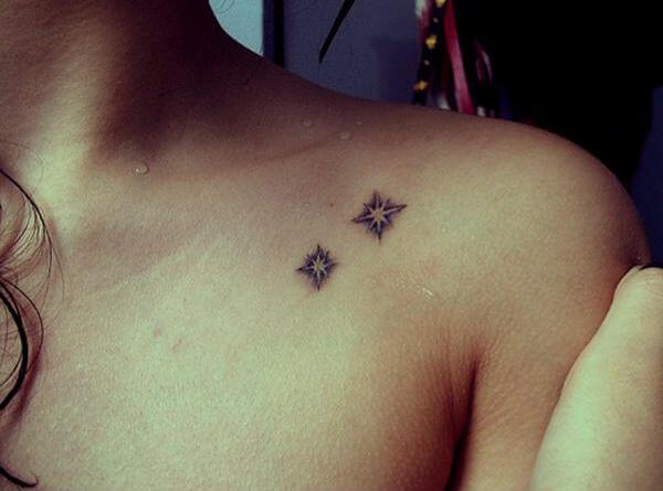2. Small Star Tattoos for Women - wide 2