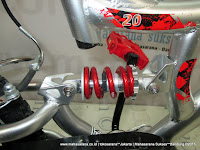 20 Inch Family Champion Suspension BMX Bike Silver/Red
