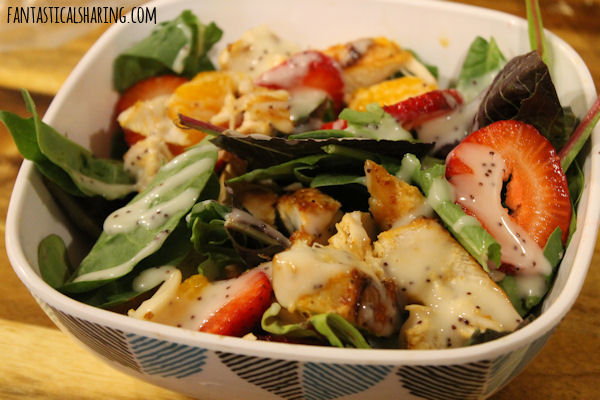 Fantastical Sharing of Recipes: Strawberry Almond Chicken Salad #FantasticalFoodFight