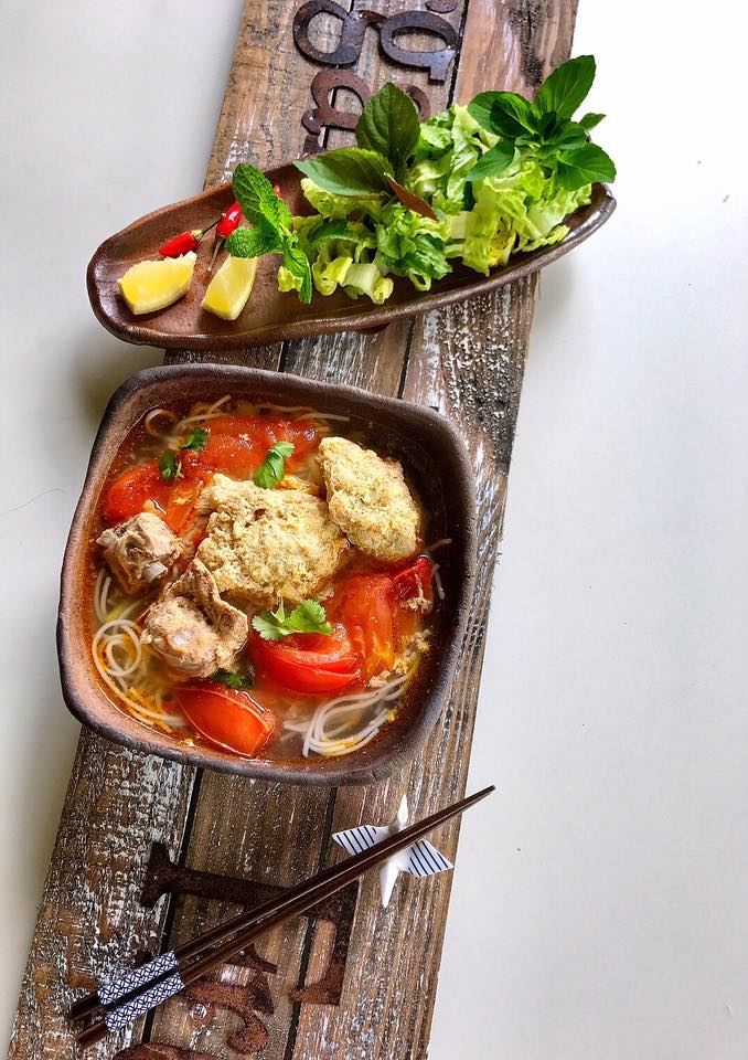 The Spices Of Life . . . Shrimp and Crab Vermicelli Noodle Soup (Bún