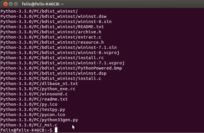 Felix Tanamas: Socket Programming in Python on Linux
