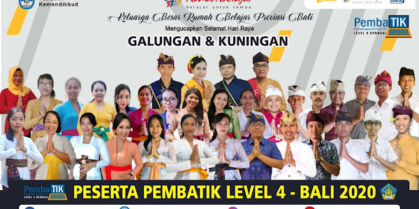 Kenalan dengan Peserta PembaTIK Level 4 Bali Tahun 2020