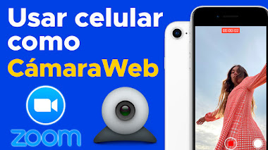 ▷ como usar el CELULAR como 【CAMARA WEB】 en zoom funciona por USB o WIFI 🥇 