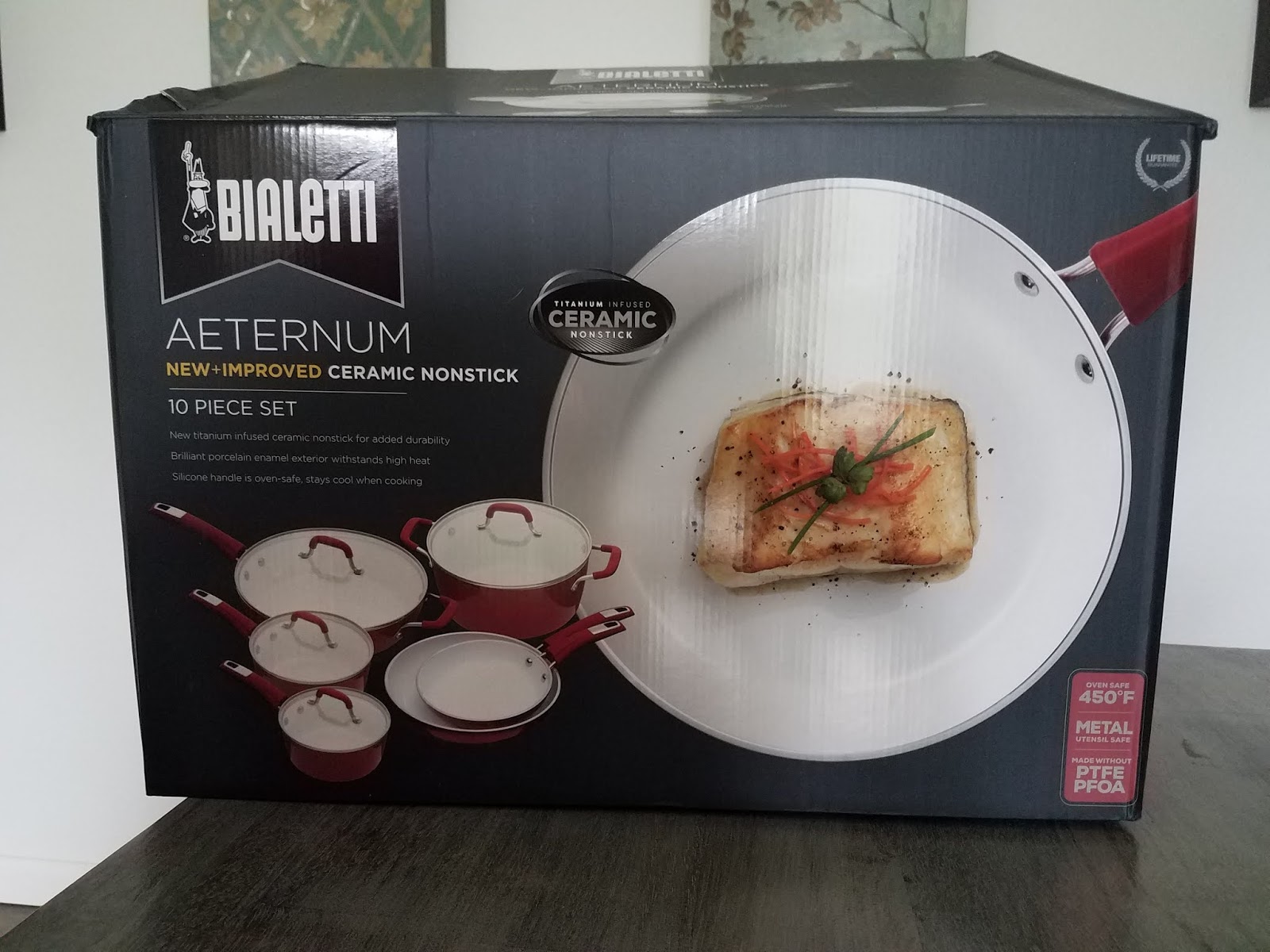 Bialetti 10 - Piece Non-Stick Aluminum Cookware Set