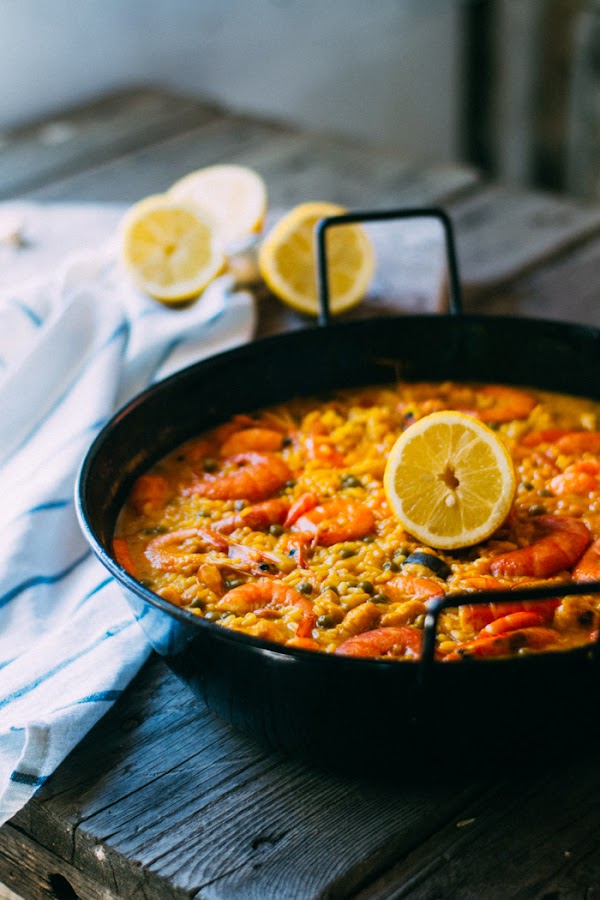 Receta paella fácil