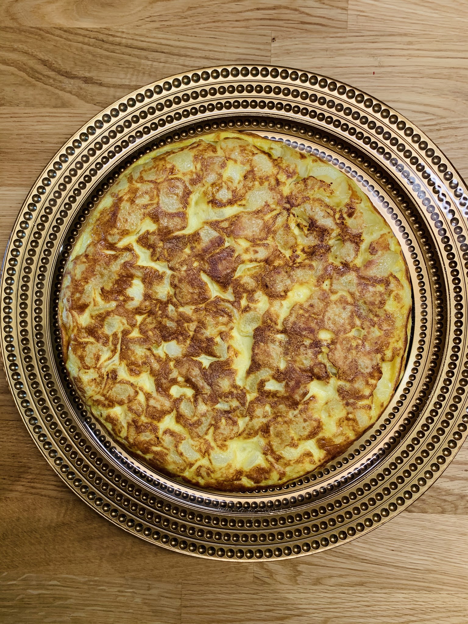 Tortilla de patatas przepis baskijski On Egin Eta Topa