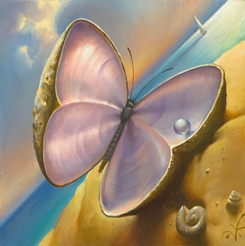 13-Pearl-Wings-Vladimir-Kush-Surreal-Lands-Paintings-www-designstack-co