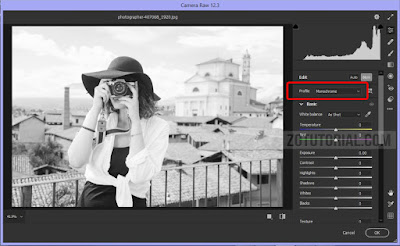 5 Edit Foto Jadi Hitam Putih Menggunakan Photoshop CC/CS by zotutorial.com