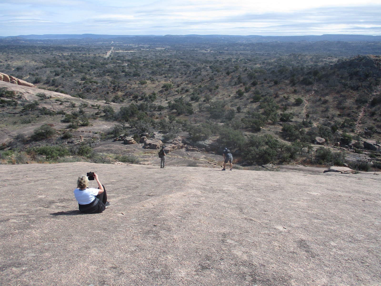 Hiking Enchanted Rock