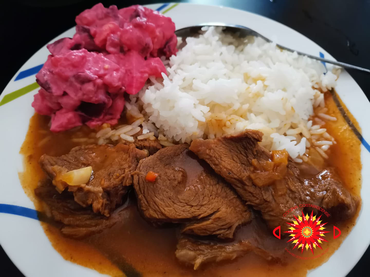 Cocina Costarricense: Cecina en salsa