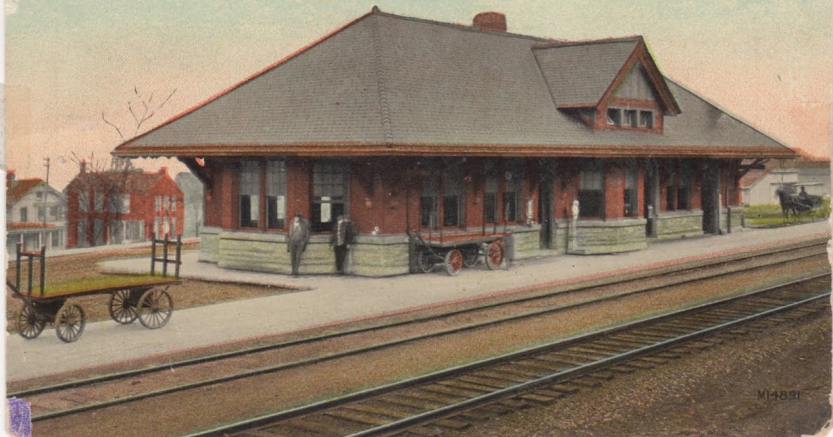 Vintage Railroad Pictures West Shore Station, Haverstraw, N.Y.