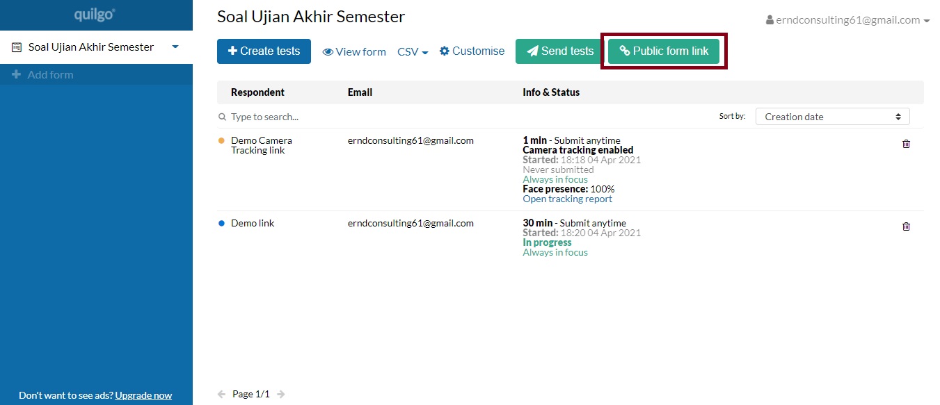 Cara Membuat Soal Ujian Dengan Timer di Google Form