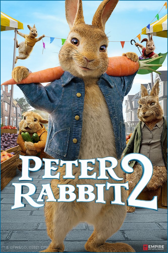 Peter Rabbit 2 : The Runaway (2021) HDRip Dual Audio Hindi ESubs Movie Download