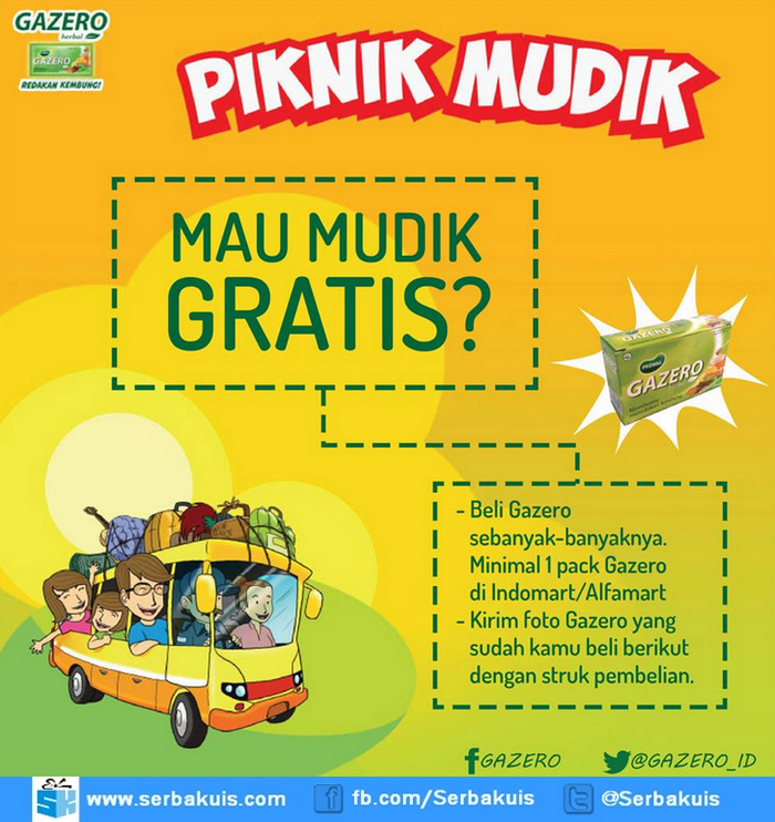 Promo Piknik Mudik Berhadiah Mudik Gratis Tujuan Semarang / Jogja
