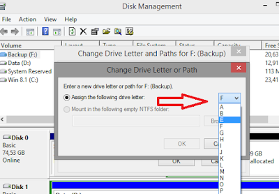Cara Mengganti Drive Letter di Windows