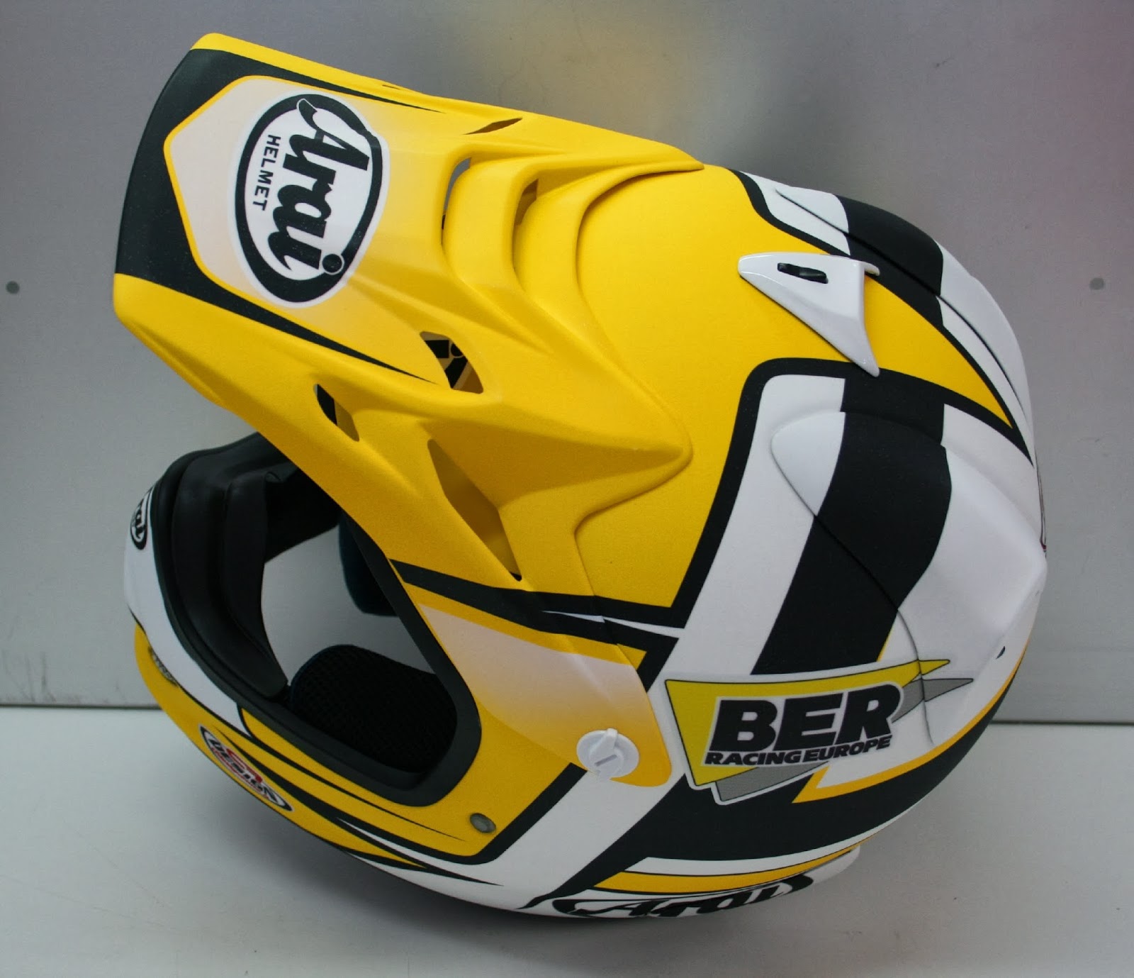 Racing Helmets Garage: Arai VX-3 M.Fracasso 2013 by CF Design