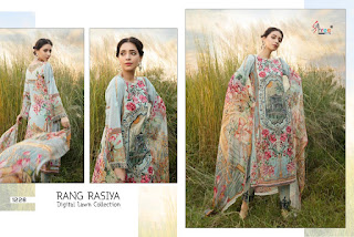 Shree Fab Rang Rasiya Digital lawn pakistani Suits wholesaler