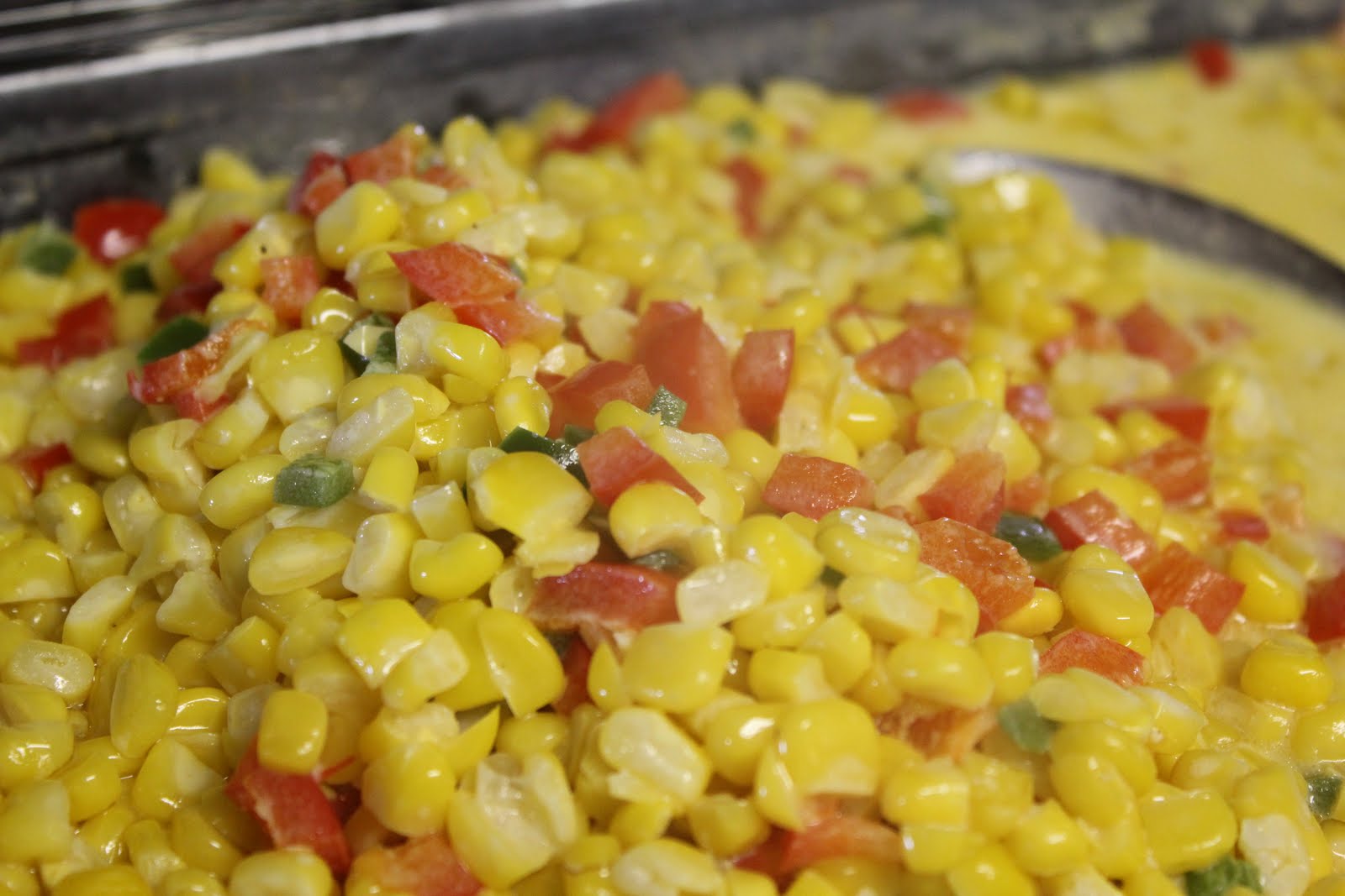The Woman at the Well Corn Casserole with Peppers
