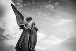 angel in cemetery