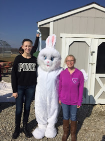 Volunteering for Easter Egg Hunt