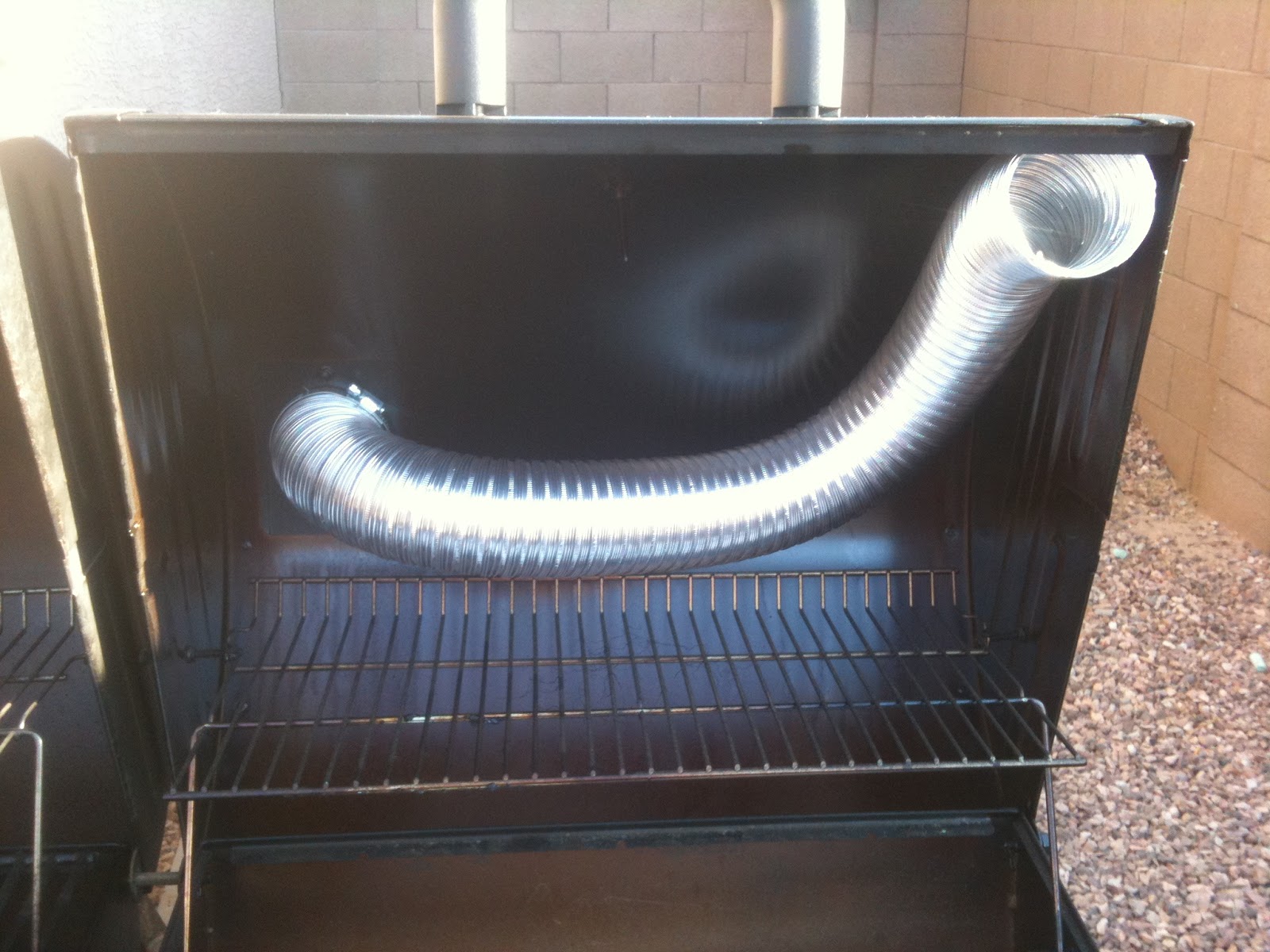 BBQ Smoker Modifications Wickerblog Ruminations