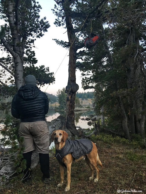 Backpacking to Mt. Hooker & Baptiste Lake, Wind River Range, Dad's Lake