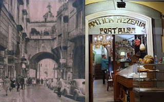 Mais antiga pizzaria italiana é Port’Alba em Nápoles (Via Port'Alba, 18, 80134 Napoli) existente ainda hoje.