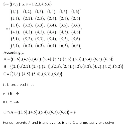 NCERT Solutions for Class 11 Maths Chapter 16 Probability