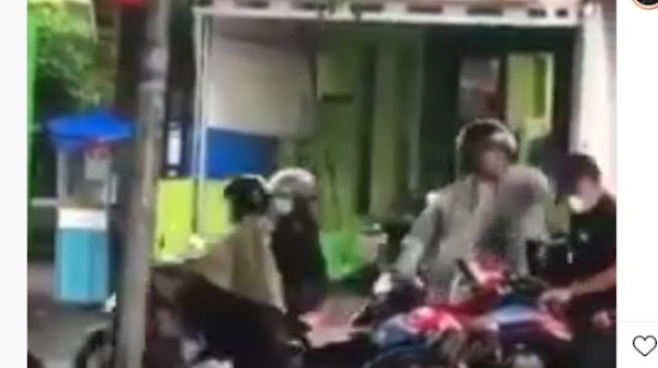 Viral Pemotor Pukul Kepala Wanita, Diduga Gegara Kecipratan Air di Jalan