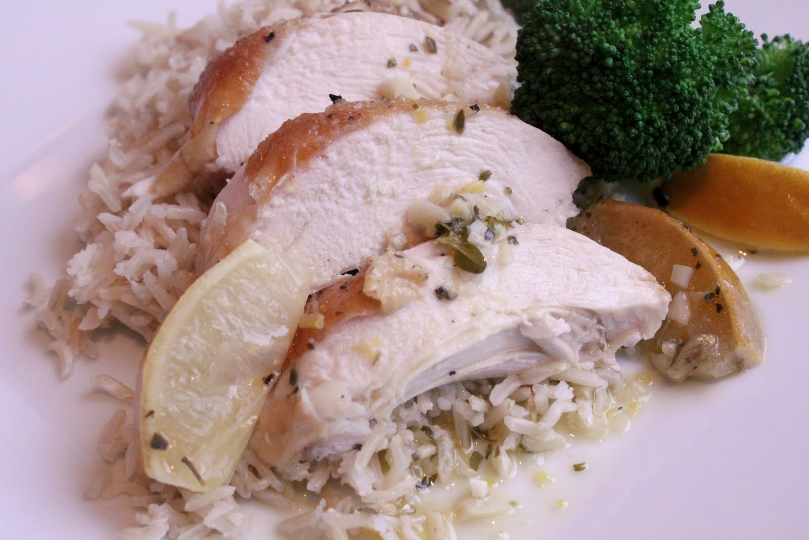 A Feast for the Eyes: Lemon Chicken Breasts. 
