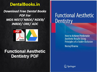 Functional Aesthetic Dentistry PDF
