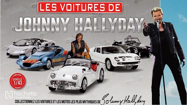 TEST Collection Les voitures de Johnny Hallyday 1/43 Hachette Collections France