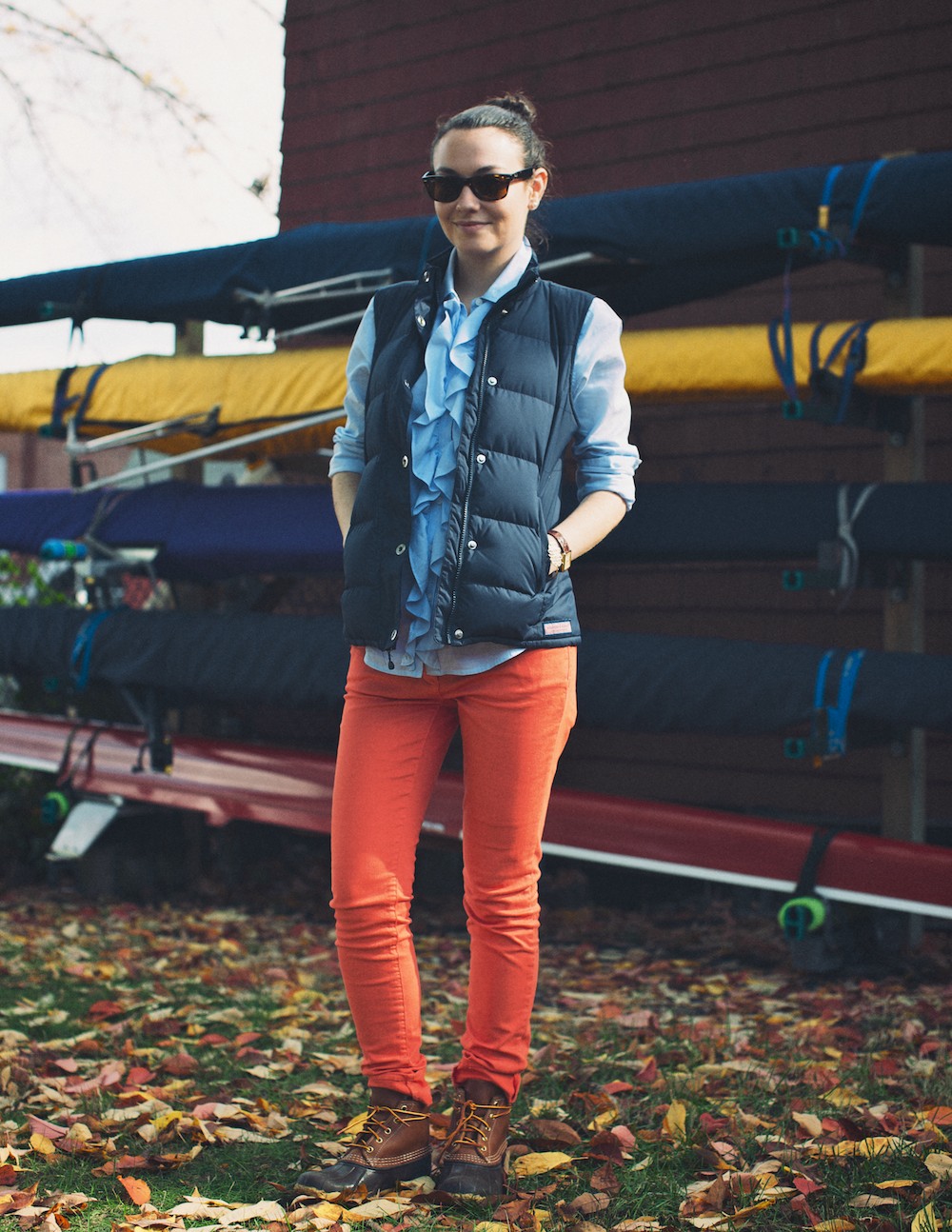 ll bean rubber moc womens