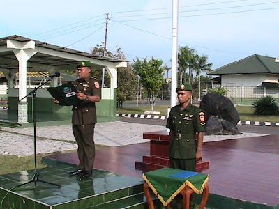 UPACARA HARI JUANG KARTIKA 2011 KODIM 0725/SRAGEN