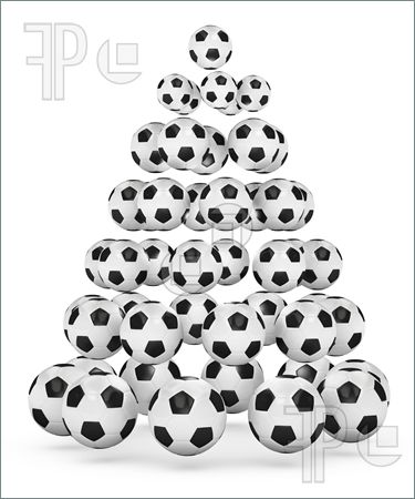 Merry christmas santa hat on soccer ball stock illustration Gord Dunphy's Soccer Blog: Merry Christmas to all