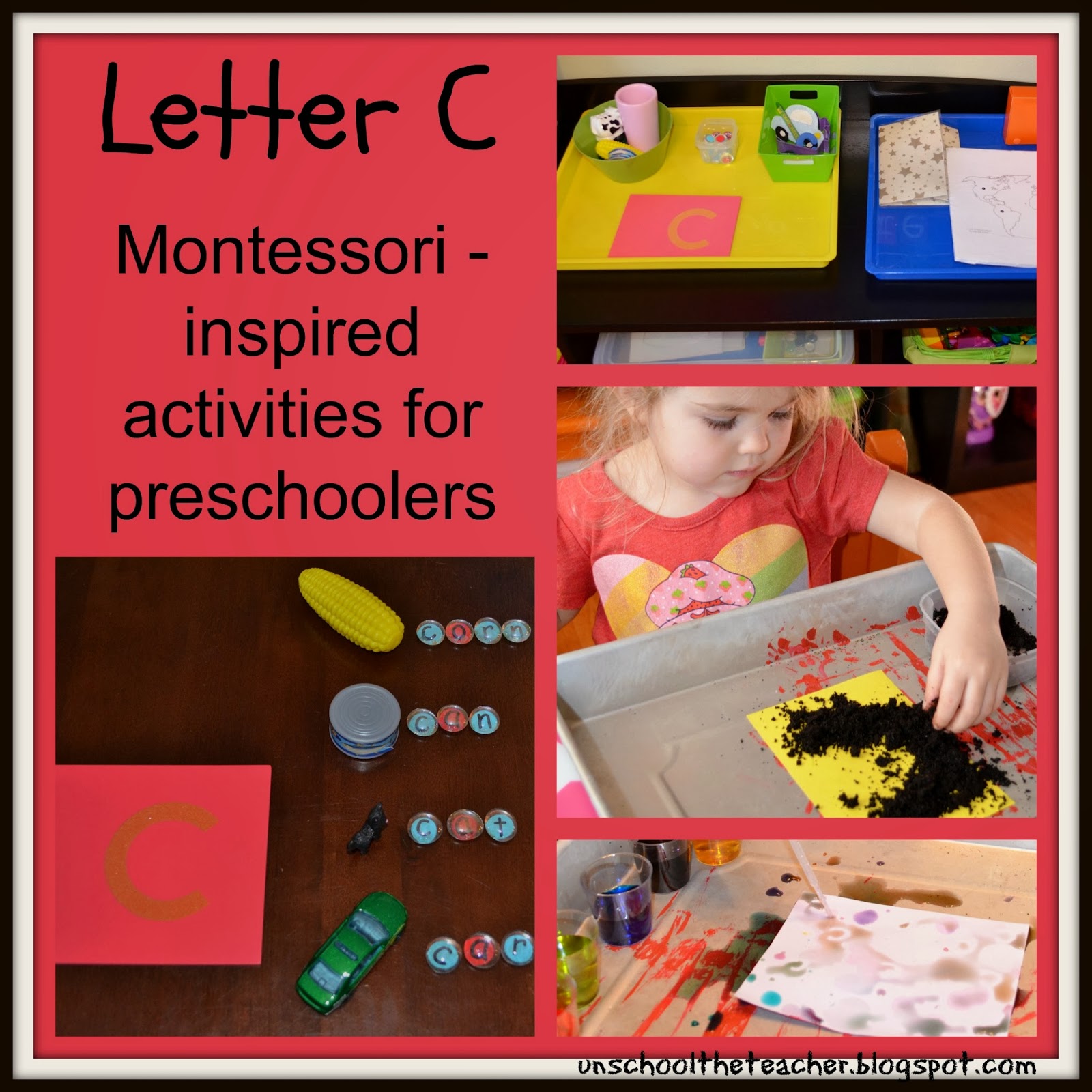 Unschool the Teacher: C is for Continents - Letter Activities