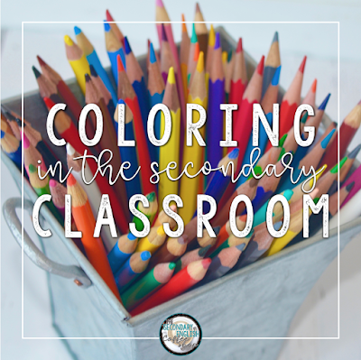 Coloring in the Secondary Classroom