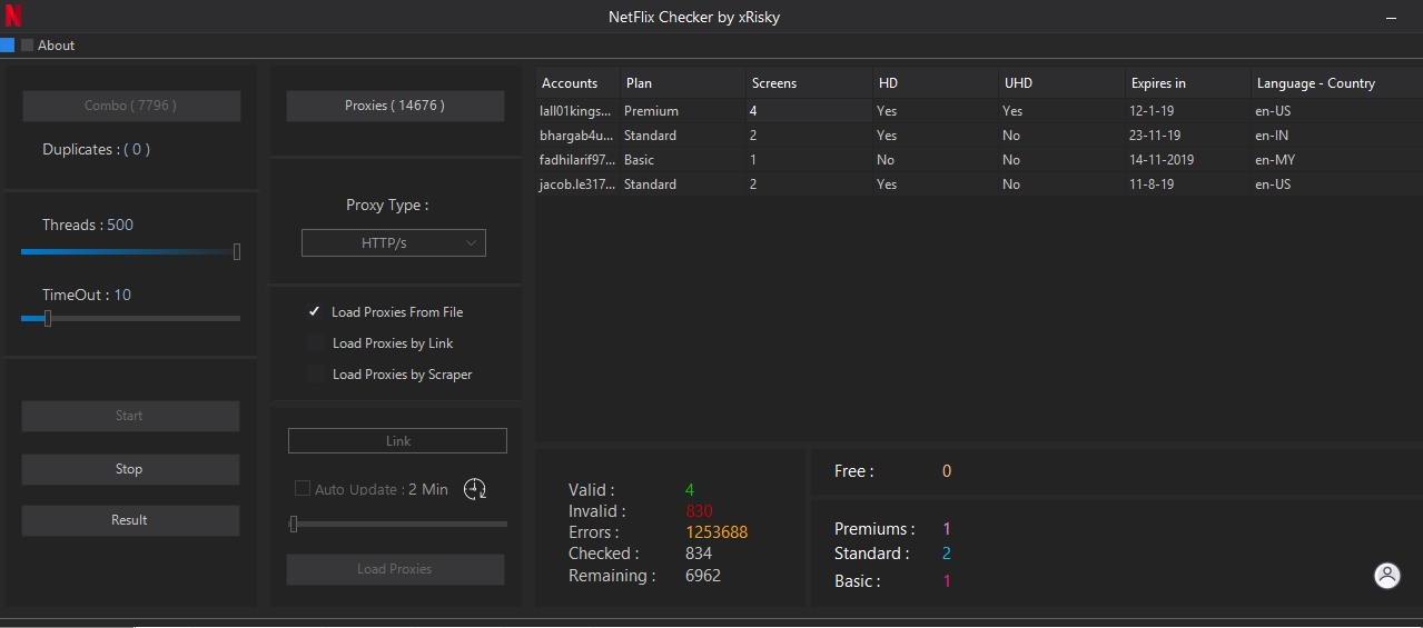 NetFlix Checker by xRisky v2